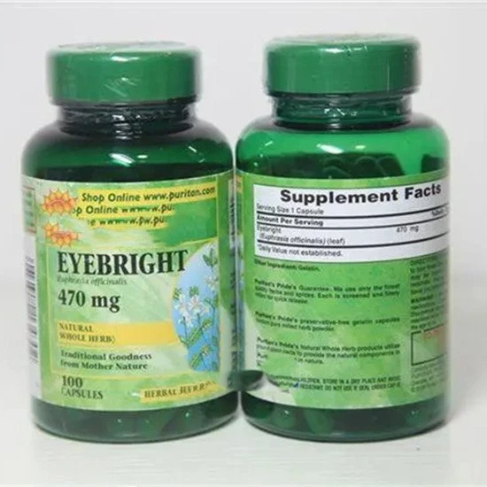 Eyebright extract capsules