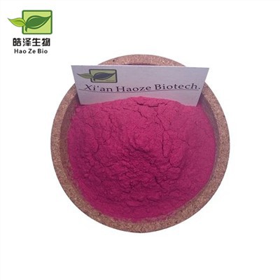 Lyofilizovaný prášok z malinového ovocia